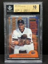 2000 Topps Finest 262 Johan Santana Rookie RC BGS 10 Minnesota Twins /3000 comprar usado  Enviando para Brazil
