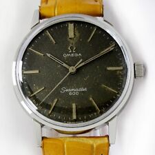 Vintage OMEGA Seamaster 600 Rare Original Tropical Cadran 34mm Hommes Montre C. comprar usado  Enviando para Brazil