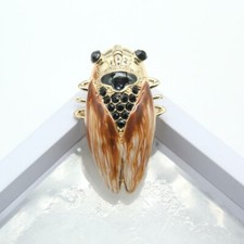 Vintage golden cicada d'occasion  Expédié en Belgium