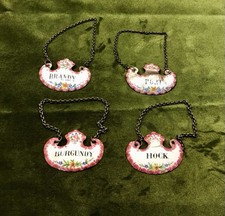 Vintage decanter tags for sale  BICESTER