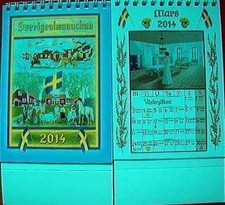 Kalender 2014 sverige gebraucht kaufen  Meuselwitz