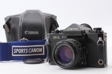 [Excelente+5 com Estojo] Lente de Câmera de Filme Canon F-1 Late + Nova FD 50mm F1.4 do Japão comprar usado  Enviando para Brazil