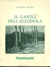 Canto dell allodola usato  Italia