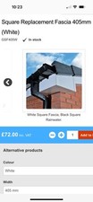 Upvc fascia cover for sale  BEDFORD
