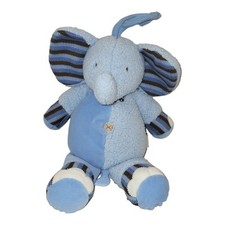 Usado, Carters Música de Pelúcia Elefante Cinza Azul Berço Puxar Lovey Brinquedo de Segurança VÍDEO 12" comprar usado  Enviando para Brazil