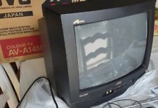 Jvc TV Color Video 14" Monitor Retro Juegos Funciona segunda mano  Embacar hacia Argentina