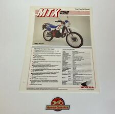 Honda mtx125r original for sale  TOWCESTER