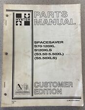 Hyster parts manual for sale  South Bend