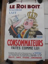 Ancienne affiche publicitaire d'occasion  Beaulieu-sur-Loire