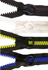Jumbo Reißverschlüsse 14 mm für große Taschen etc. teilbar 60 70 80 90 100 120.. comprar usado  Enviando para Brazil