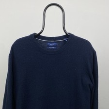 Gant blue lambswool for sale  LITTLEHAMPTON