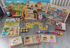 Großes holzspielzeug paket gebraucht kaufen  Hamburg