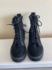 Ladies black suede for sale  LITTLEHAMPTON