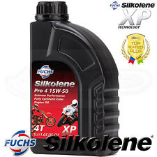 Silkolene Pro 4 Xp Sae 15W-50 totalmente sintético 4 Stroke Óleo Do Motor 1 Litros comprar usado  Enviando para Brazil