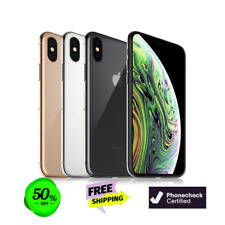 Apple iPhone XS 256GB-64GB Fabryczny odblokowany Verizon Att GSM / CDMA 4G iOS WIFI, używany na sprzedaż  Wysyłka do Poland