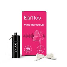 Tampões de ouvido com filtro de música EarHub, tampões de ouvido com redução de ruído | ERA £ 16,99 | 50% de desconto, usado comprar usado  Enviando para Brazil