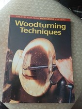 Woodturning techniques book for sale  WISBECH
