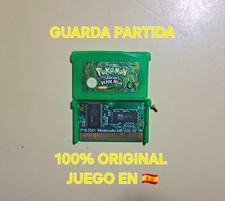 🇪🇸 Pokémon Edición Verde Hoja ESPAÑOL 100% ORIGINAL Nintendo Game Boy Advance comprar usado  Enviando para Brazil