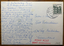 Allemagne 1965 carte d'occasion  Saint-Jean-d'Angély