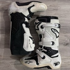 Botas Alpinestars Tech 10 brancas tamanho 12 motor cross off road comprar usado  Enviando para Brazil
