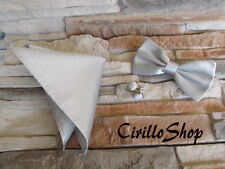 Papillon fazzoletto gemelli usato  Italia