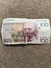 100 belgian franc for sale  BRISTOL