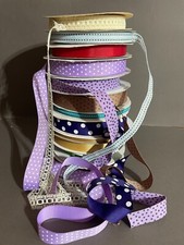 $1 AND UP ROLOS DE FITA ARTESANATO DE COSTURA GROSGRAIN CONSTRUA SEU PRÓPRIO LOTE comprar usado  Enviando para Brazil