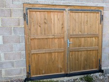 Solid wood garage for sale  YEOVIL