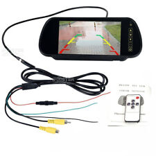 Monitor colorido LCD TFT 7"" para carro ônibus trailer van visão traseira câmera de backup invertida comprar usado  Enviando para Brazil