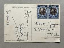 Cartolina vaticano 1948 usato  Saronno