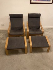 Pair poang chairs for sale  NEWPORT PAGNELL