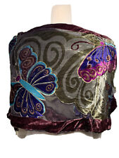 Silk mix velvet for sale  LONDON