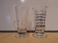 Pair glass coffee for sale  CHESTERFIELD