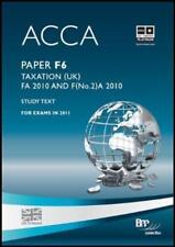 Acca taxation 2010 for sale  UK