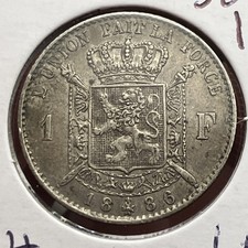 1886 franc leopold d'occasion  Expédié en Belgium