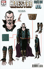 Usado, Maestro World War M #4  Incentive "Namor" German Peralta Design Variant Marvel  comprar usado  Enviando para Brazil