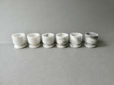 Coquetiers marbre blanc d'occasion  Mortrée