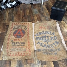 Vintage burlap bags for sale  Sunbury