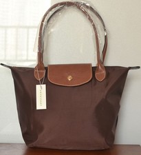 Longchamp large brown d'occasion  Issoire