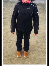 Motorradhose damen schwarz gebraucht kaufen  Wardenburg
