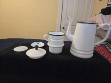 Vintage enamelware coffee for sale  Beaver Dam