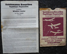 Volckmanns baupläne flugfähi gebraucht kaufen  Ludwigsburg