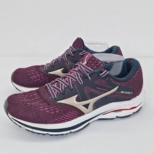 Tênis de corrida Mizuno feminino Wave Inspire 17 tamanho 10 roxo azul, usado comprar usado  Enviando para Brazil