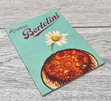 Ricettario bertolini omaggio usato  Trieste
