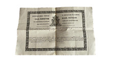 Religious paper 1847 d'occasion  Expédié en Belgium