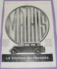 Mathis voiture progrès d'occasion  Génissac