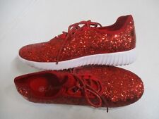 * NOVO * Tênis Forever vermelho rubi glitter tamanho 7.5 comprar usado  Enviando para Brazil