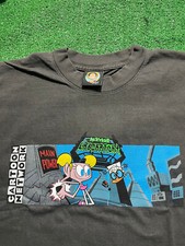 Camiseta Dexter's Laboratory tamanho XL logotipo caixa preta comprar usado  Enviando para Brazil