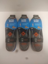 3 pares de palmilhas Airplus controle de odor com espuma de memória para homens acabamento no tamanho 7-13 comprar usado  Enviando para Brazil