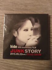 Mini Caderno Promocional Hide 2015 X Japan Junk Story Filme JRock Visual Kei  comprar usado  Enviando para Brazil